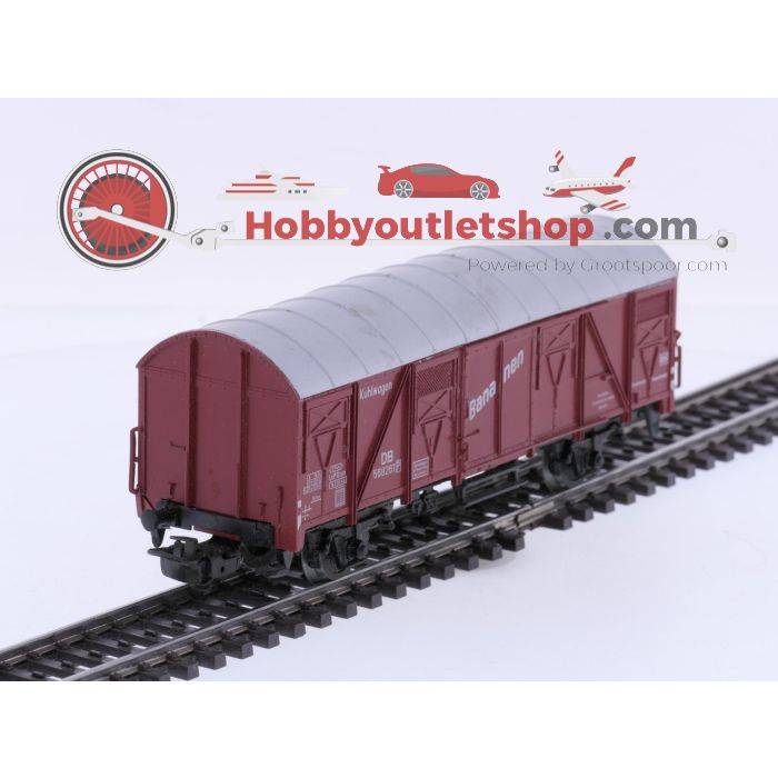 Schaal H0 Märklin 4414, 4509 en 4637 set van 4 gesloten goederenwagen "Bananen" van de DB #9172 - sku: 20260331101347 - Gebraucht - Sehr guter Zustand - Bild 5