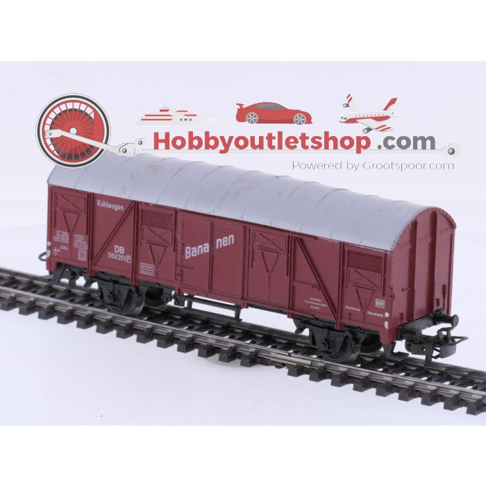 Schaal H0 Märklin 4414, 4509 en 4637 set van 4 gesloten goederenwagen "Bananen" van de DB #9172 - sku: 20260331101347 - Gebraucht - Sehr guter Zustand - Bild 6