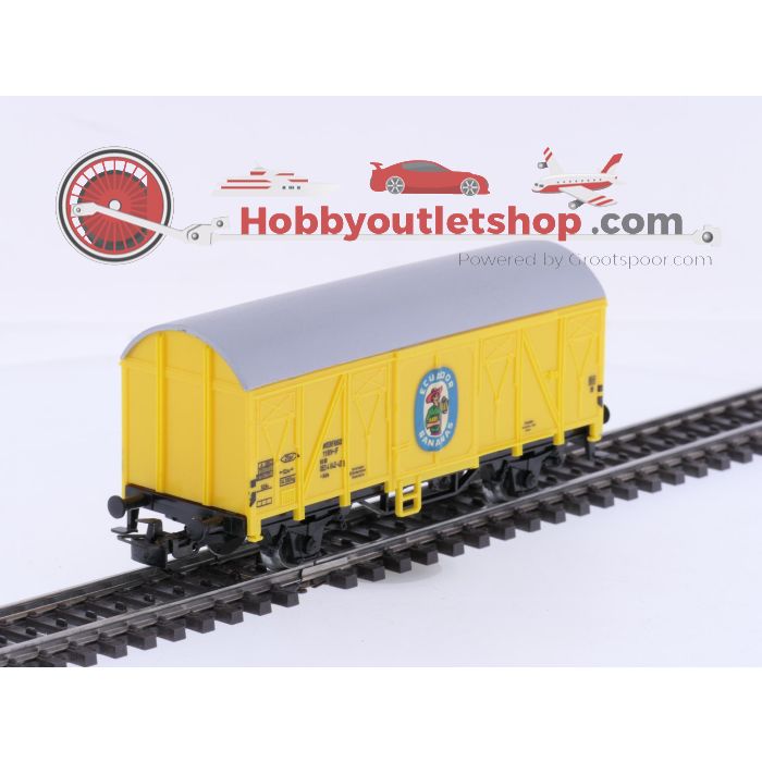 Schaal H0 Märklin 4414, 4509 en 4637 set van 4 gesloten goederenwagen "Bananen" van de DB #9172 - sku: 20260331101347 - Gebraucht - Sehr guter Zustand - Bild 7