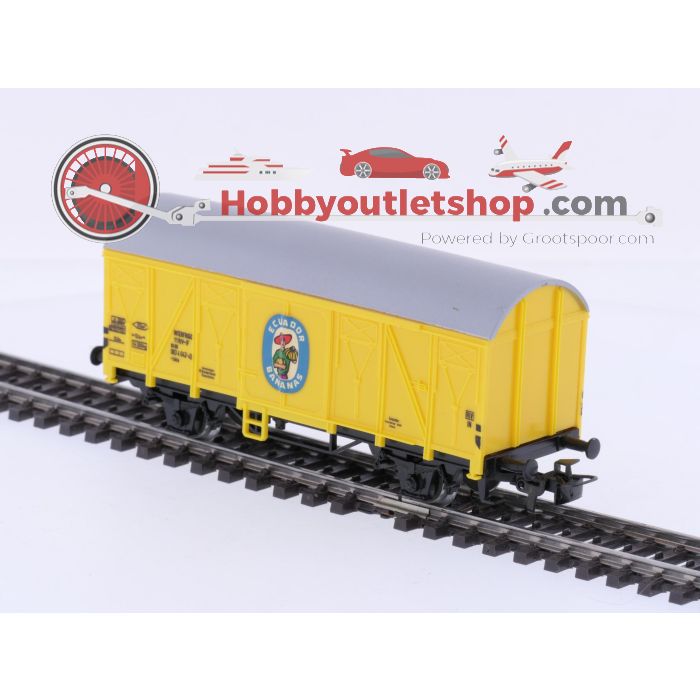 Schaal H0 Märklin 4414, 4509 en 4637 set van 4 gesloten goederenwagen "Bananen" van de DB #9172 - sku: 20260331101347 - Gebraucht - Sehr guter Zustand - Bild 10