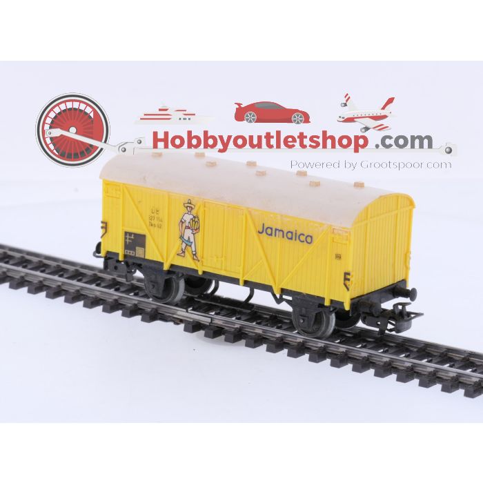 Schaal H0 Märklin 4414, 4509 en 4637 set van 4 gesloten goederenwagen "Bananen" van de DB #9172 - sku: 20260331101347 - Gebraucht - Sehr guter Zustand - Bild 12