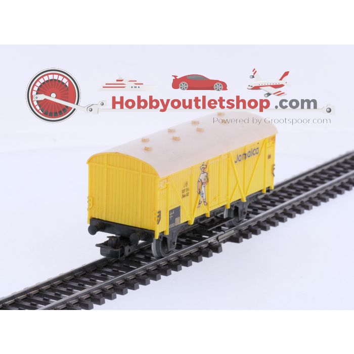Schaal H0 Märklin 4414, 4509 en 4637 set van 4 gesloten goederenwagen "Bananen" van de DB #9172 - sku: 20260331101347 - Gebraucht - Sehr guter Zustand - Bild 13