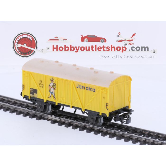 Schaal H0 Märklin 4414, 4509 en 4637 set van 4 gesloten goederenwagen "Bananen" van de DB #9172 - sku: 20260331101347 - Gebraucht - Sehr guter Zustand - Bild 16