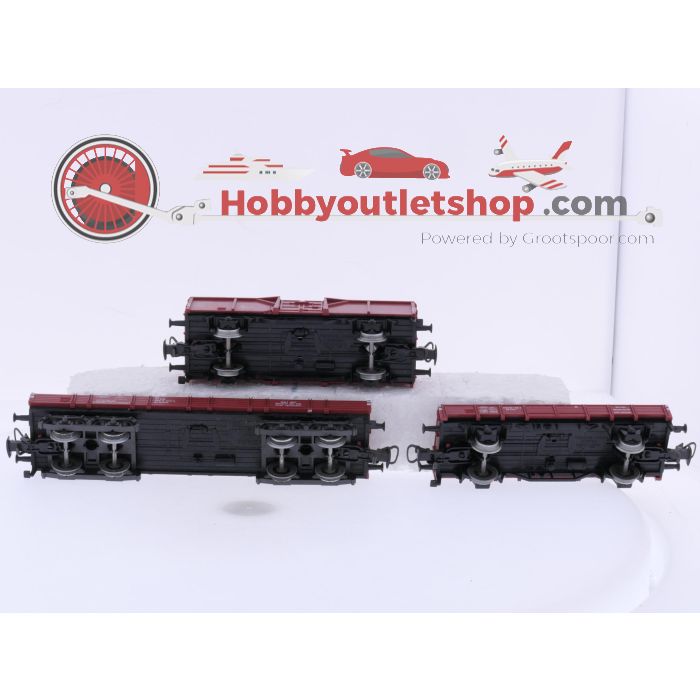 Schaal H0 Märklin 4423, 4430, 4431 en 4473 set van 6 goederenwagons van de DB #9173 - sku: 20260331104643 - Gebraucht - Sehr guter Zustand - Bild 15