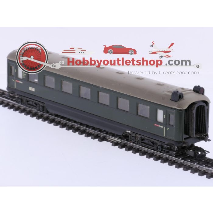 Schaal H0 Märklin 346/1 personenrijtuig 1e kl. van de DB #9174 - sku: 20260331120806 - Used - Very good condition - Photo 2