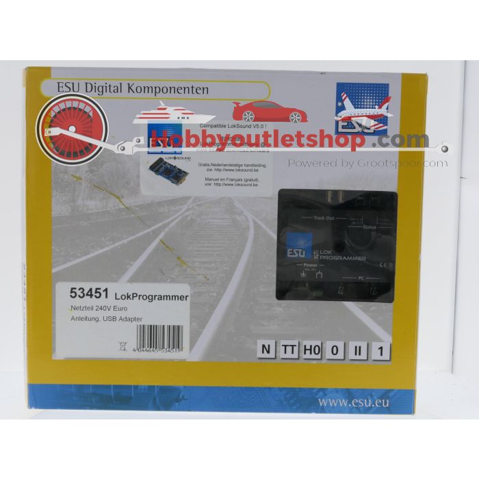 Schaal N, TT, H0, 0 II en 1 ESU 53451 LokProgrammer set #9182 - sku: 20260402034209 - Gebruikt - Zeer goede staat - Afbeelding 2