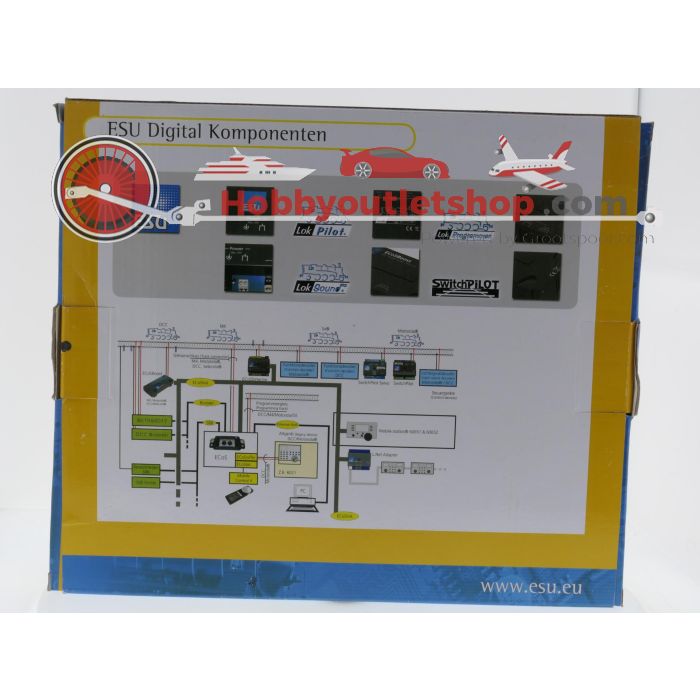 Schaal N, TT, H0, 0 II en 1 ESU 53451 LokProgrammer set #9182 - sku: 20260402034209 - Gebruikt - Zeer goede staat - Afbeelding 3