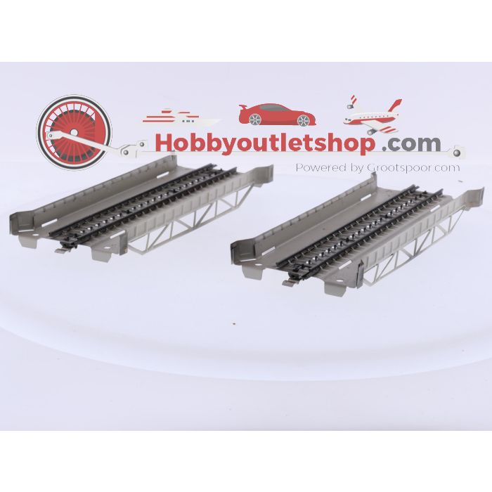 Schaal H0 Märklin 7168 metalen rechte oprit 2 st. #9191 - sku: 20260403042516 - Gebraucht - Sehr guter Zustand - Bild 2