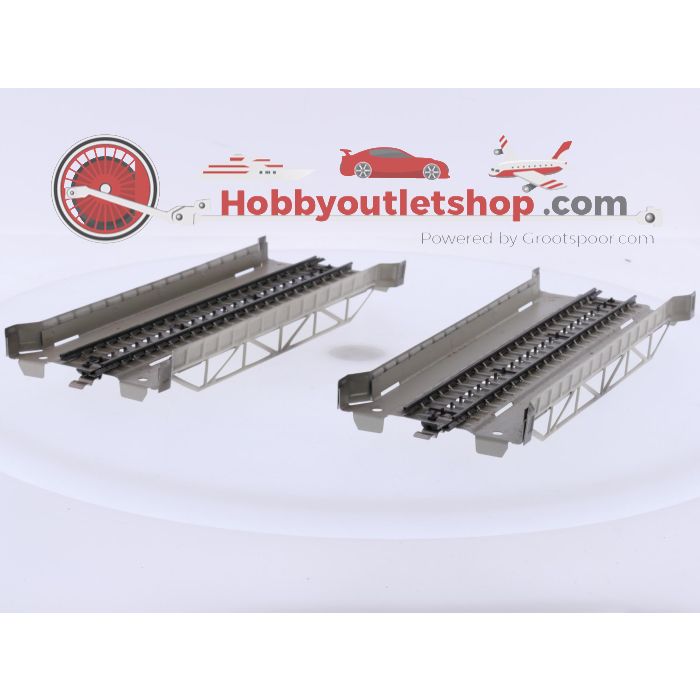 Schaal H0 Märklin 7168 metalen rechte oprit 2 st. #9191 - sku: 20260403042516 - Gebraucht - Sehr guter Zustand - Bild 3