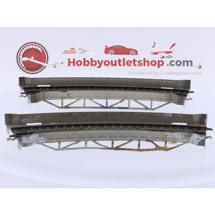 Schaal H0 Märklin 7167 gebogen oprit 2 st. #9193 - sku: 20260403050015 - Gebraucht - Guter Zustand - Bild 5
