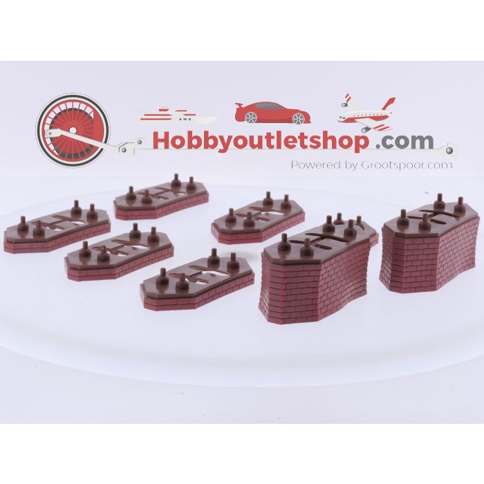 Schaal H0 Märklin 7064 en 7065 pijler set #9198 - sku: 20260407112825 - Gebruikt - Zeer goede staat - Afbeelding 2