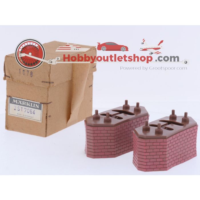 Schaal H0 Märklin 7064 brugpijler 2 st. #9202 - sku: 20260407121716 - Gebruikt - Goede staat - Afbeelding 4