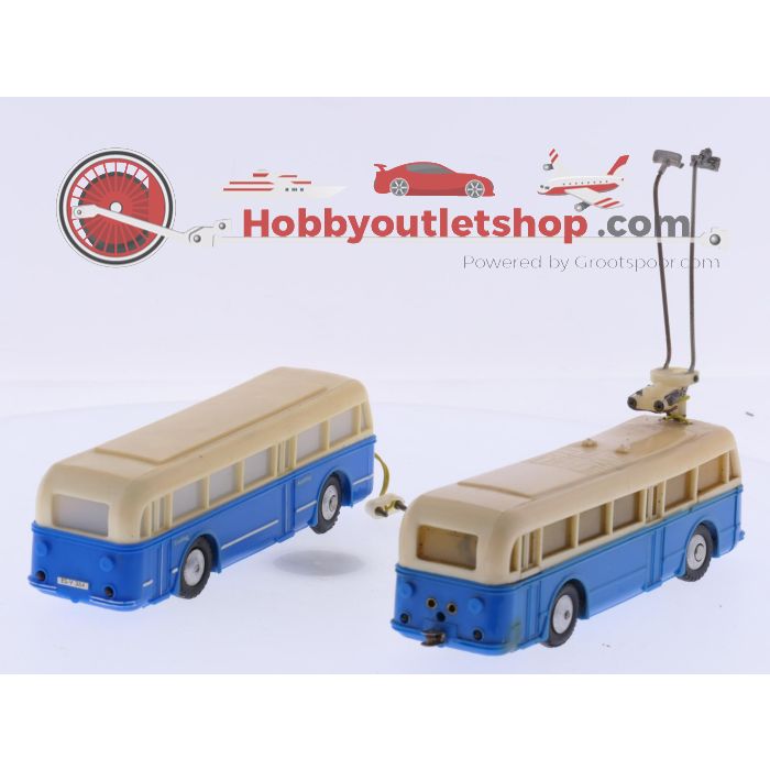 Schaal H0 Eheim 6101 (Brawa) trolleybus crème-blauw #9207 - sku: 20260408104322 - Gebraucht - Guter Zustand - Bild 2