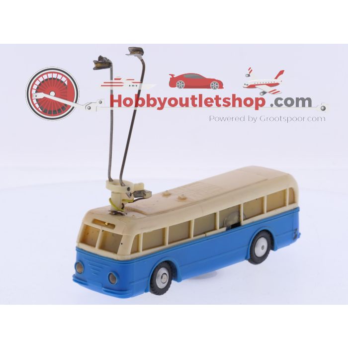 Schaal H0 Eheim 6101 (Brawa) trolleybus crème-blauw #9207 - sku: 20260408104322 - Gebraucht - Guter Zustand - Bild 3