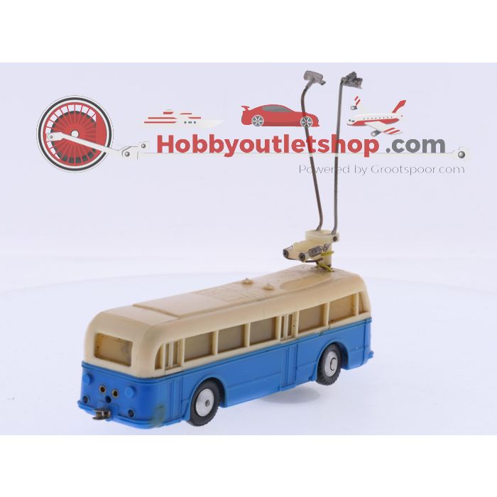 Schaal H0 Eheim 6101 (Brawa) trolleybus crème-blauw #9207 - sku: 20260408104322 - Gebraucht - Guter Zustand - Bild 5