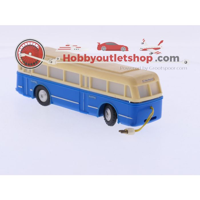 Schaal H0 Eheim 6101 (Brawa) trolleybus crème-blauw #9207 - sku: 20260408104322 - Gebraucht - Guter Zustand - Bild 10