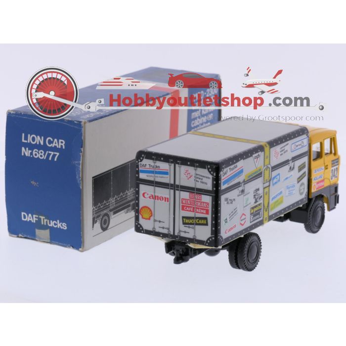 Schaal 1:50 Lion Car Nr.342 Dakar DAF 3300 de Koffer van Jan de Rooy 1983 #9219 - sku: 20260409041403 - Gebruikt - Goede staat - Afbeelding 5
