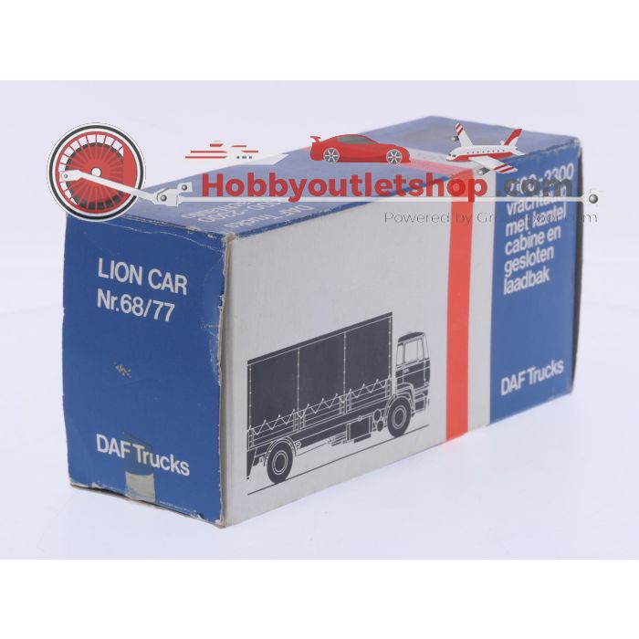 Schaal 1:50 Lion Car Nr.342 Dakar DAF 3300 de Koffer van Jan de Rooy 1983 #9219 - sku: 20260409041403 - Gebruikt - Goede staat - Afbeelding 6