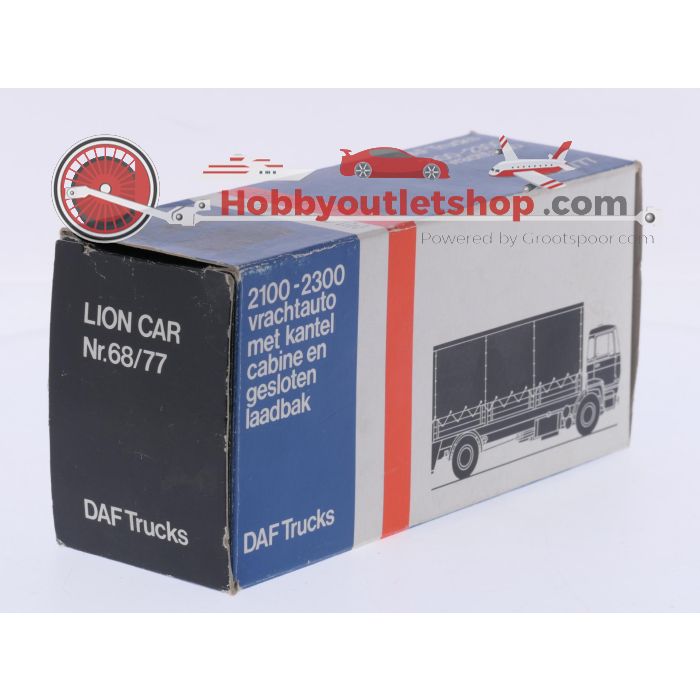Schaal 1:50 Lion Car Nr.342 Dakar DAF 3300 de Koffer van Jan de Rooy 1983 #9219 - sku: 20260409041403 - Gebruikt - Goede staat - Afbeelding 7