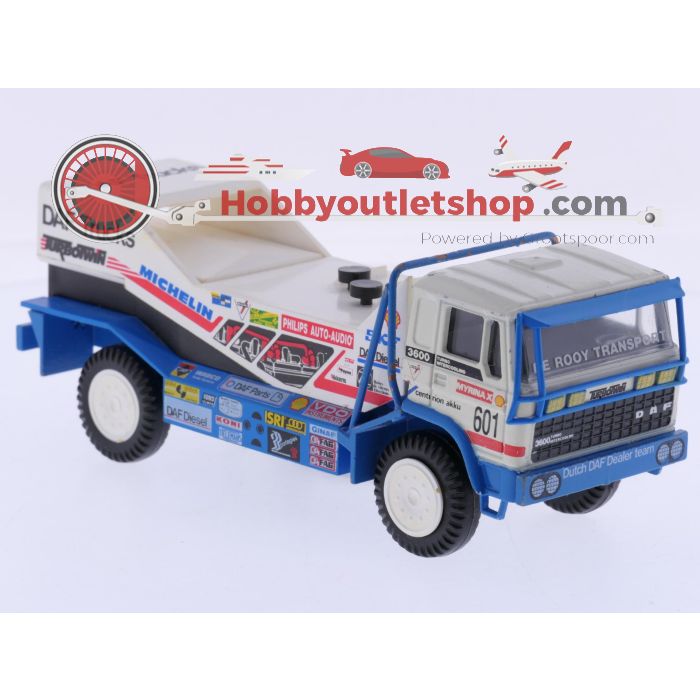 Schaal 1:50 Portegies truck models DAF Turbotwin II Parijs-Dakar 1986 Jan de Rooy #9221 - sku: 20260409044551 - Gebruikt - Goede staat - Afbeelding 4