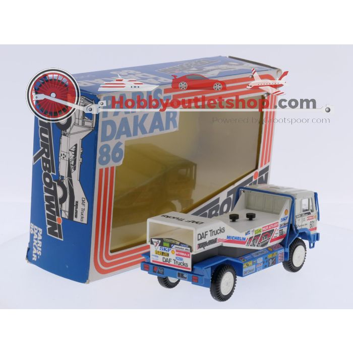 Schaal 1:50 Portegies truck models DAF Turbotwin II Parijs-Dakar 1986 Jan de Rooy #9221 - sku: 20260409044551 - Gebruikt - Goede staat - Afbeelding 5