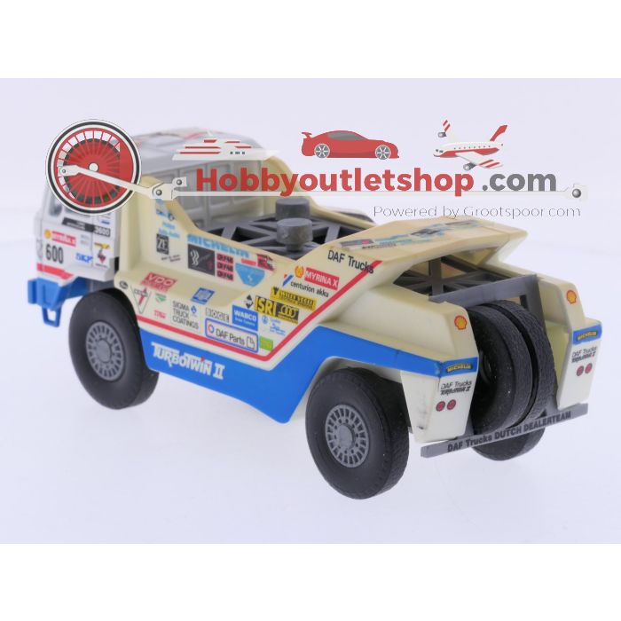 Schaal 1:50 Portegies truck models DAF Turbotwin II Parijs-Dakar 1987 Jan de Rooy #9222 - sku: 20260409050340 - Gebruikt - Goede staat - Afbeelding 2