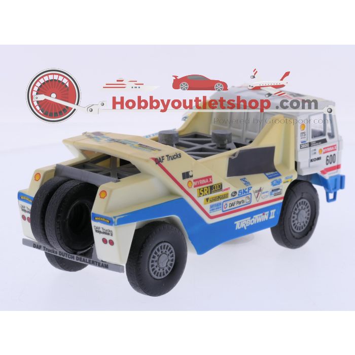 Schaal 1:50 Portegies truck models DAF Turbotwin II Parijs-Dakar 1987 Jan de Rooy #9222 - sku: 20260409050340 - Gebruikt - Goede staat - Afbeelding 3