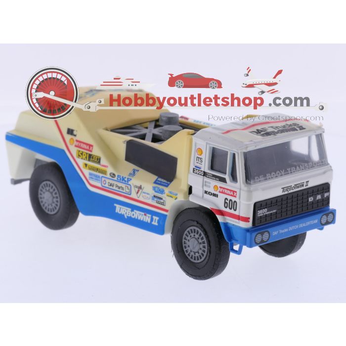 Schaal 1:50 Portegies truck models DAF Turbotwin II Parijs-Dakar 1987 Jan de Rooy #9222 - sku: 20260409050340 - Gebruikt - Goede staat - Afbeelding 4