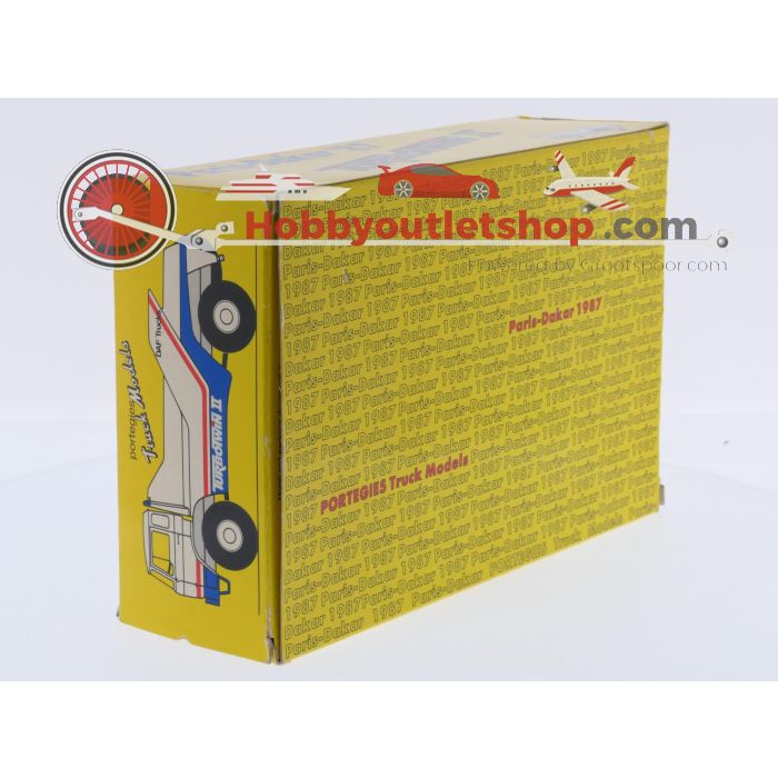 Schaal 1:50 Portegies truck models DAF Turbotwin II Parijs-Dakar 1987 Jan de Rooy #9222 - sku: 20260409050340 - Gebruikt - Goede staat - Afbeelding 7
