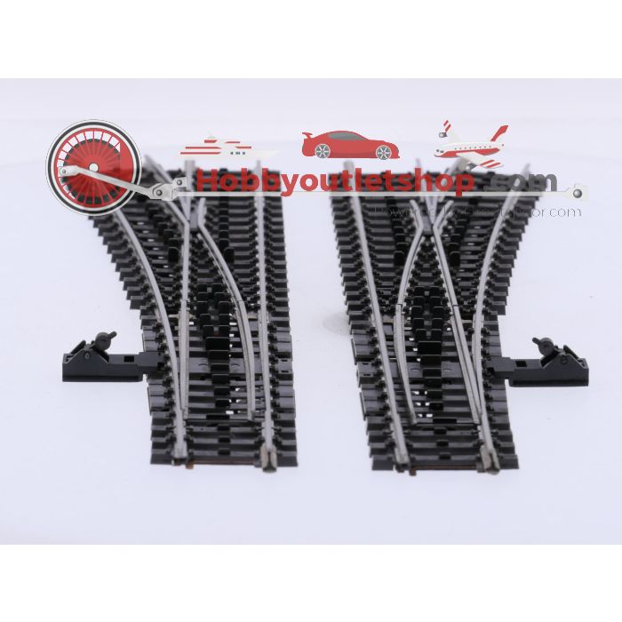 Schaal H0 Märklin 2271 K-Rails slanke wissel paar L + R #9224 - sku: 20260410014250 - Gebraucht - Sehr guter Zustand - Bild 5