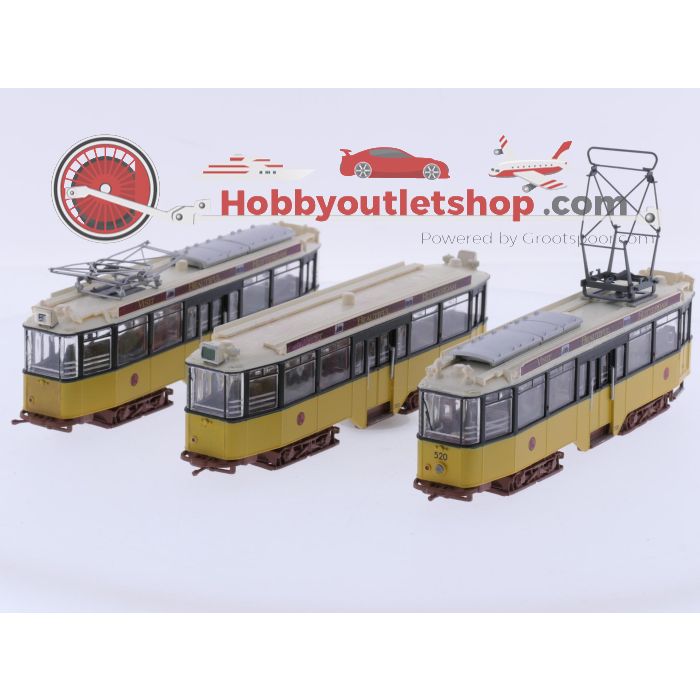Schaal H0 Atlas tramstel 3-delig RET 520 Rotterdam #9228 - sku: 20260414112451 - Gebraucht - Guter Zustand - Bild 3