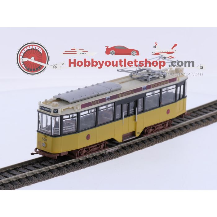 Schaal H0 Atlas tramstel 3-delig RET 520 Rotterdam #9228 - sku: 20260414112451 - Gebraucht - Guter Zustand - Bild 6