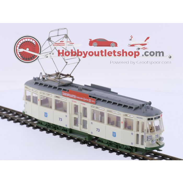 Schaal H0 Atlas tram GETA 73 met Tilly models 87052 tramhalte Arnhem #9229 - sku: 20260414115527 - Gebraucht - Sehr guter Zustand - Bild 5