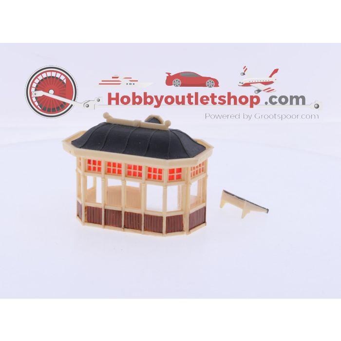 Schaal H0 Atlas tram GETA 73 met Tilly models 87052 tramhalte Arnhem #9229 - sku: 20260414115527 - Gebraucht - Sehr guter Zustand - Bild 9