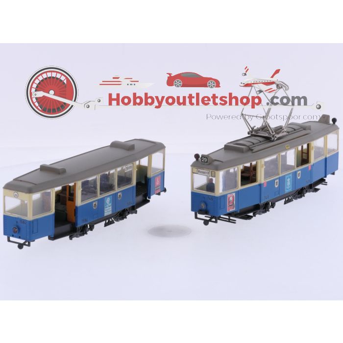 Schaal H0 Atlas 7519006, 7519018/Stängl & Salber tram-set München #9236 - sku: 20260416103207 - Gebraucht - Sehr guter Zustand - Bild 7