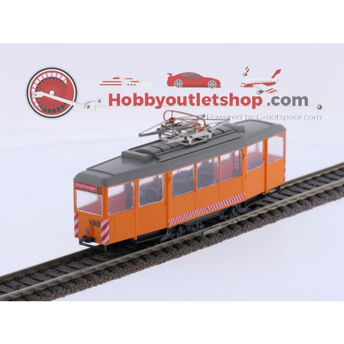 Schaal H0 Arbeitswagen-set motorwagen met bijwagen #9237 - sku: 20260416111629 - Gebruikt - Zeer goede staat - Afbeelding 3