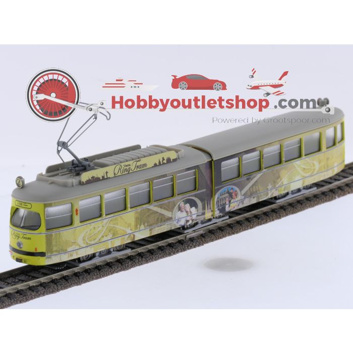 Schaal H0 Leopold Halling 1002046-S Wiener Ring Tram 4867 Ohne Antrieb #9239 - sku: 20260416011417 - Gebraucht - Wie Neu - Bild 3