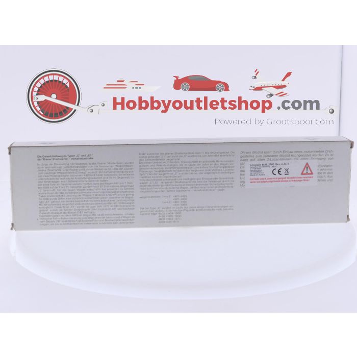 Schaal H0 Leopold Halling 1002046-S Wiener Ring Tram 4867 Ohne Antrieb #9239 - sku: 20260416011417 - Gebraucht - Wie Neu - Bild 8