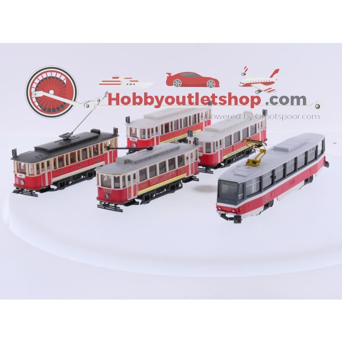 Schaal H0 MB Ringhoffer 5-delige tram set 'Praag' #9243 - sku: 20260421092752 - Gebruikt - Goede staat - Afbeelding 2