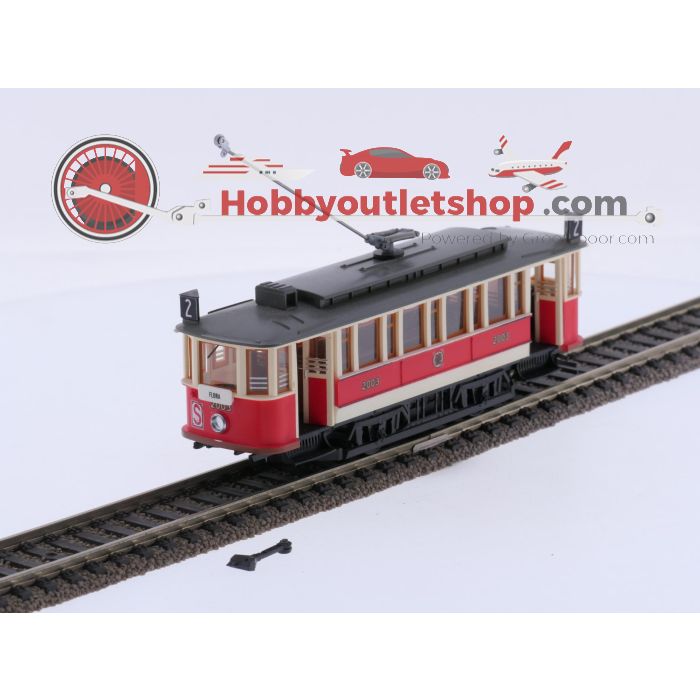 Schaal H0 MB Ringhoffer 5-delige tram set 'Praag' #9243 - sku: 20260421092752 - Gebruikt - Goede staat - Afbeelding 4