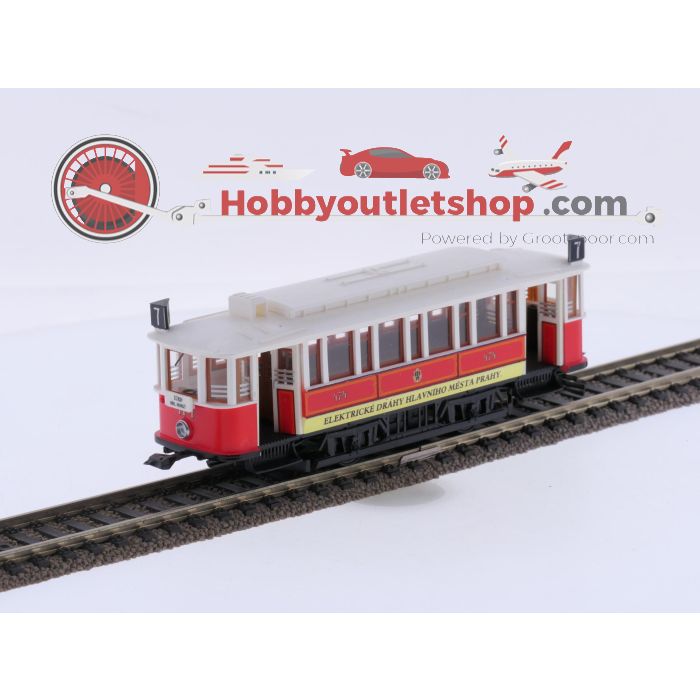 Schaal H0 MB Ringhoffer 5-delige tram set 'Praag' #9243 - sku: 20260421092752 - Gebruikt - Goede staat - Afbeelding 6