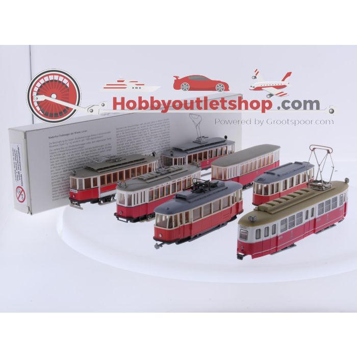 Schaal H0 8-delige tram set 'Wenen' #9244 - sku: 20260421104645 - Gebruikt - Goede staat - Afbeelding 2