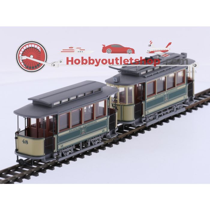 Schaal H0m Herrmann & Partner Bielefelder Strassbahn. no. 24 en 48 #9246 - sku: 20260421021435 - Gebruikt - Zeer goede staat - Afbeelding 3