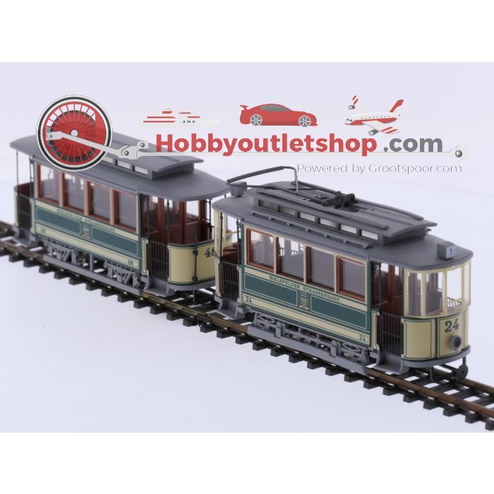 Schaal H0m Herrmann & Partner Bielefelder Strassbahn. no. 24 en 48 #9246 - sku: 20260421021435 - Gebruikt - Zeer goede staat - Afbeelding 4