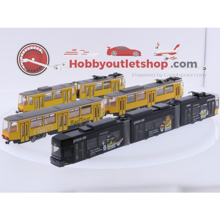 Schaal H0 4-delige tram set 'Berllijn' #9247 - sku: 20260421033819 - Gebruikt - Zeer goede staat - Afbeelding 2