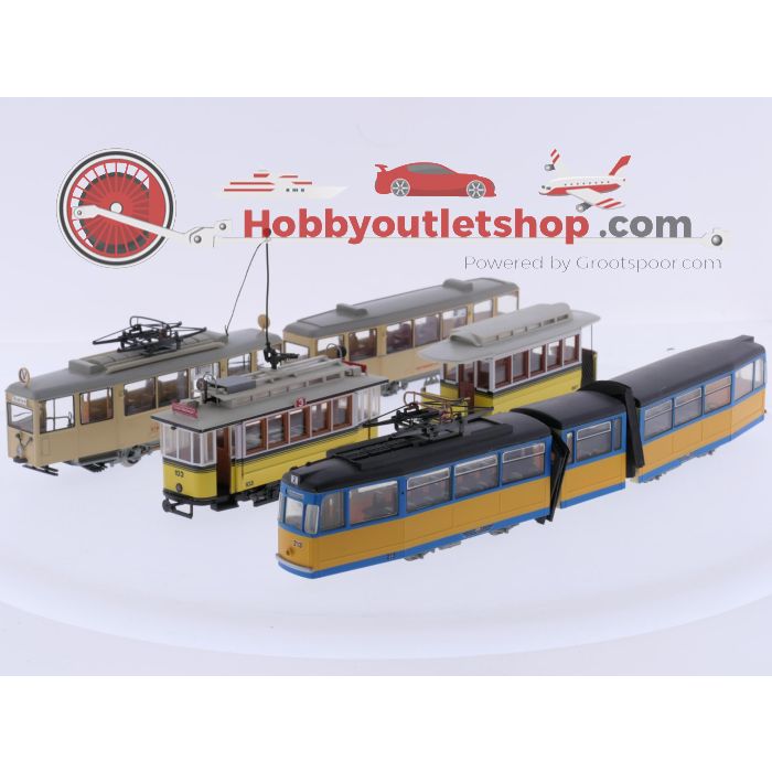Schaal H0 tram set 5-delig Interlokale-thema #9250 - sku: 20260422121140 - Gebruikt - Goede staat - Afbeelding 2