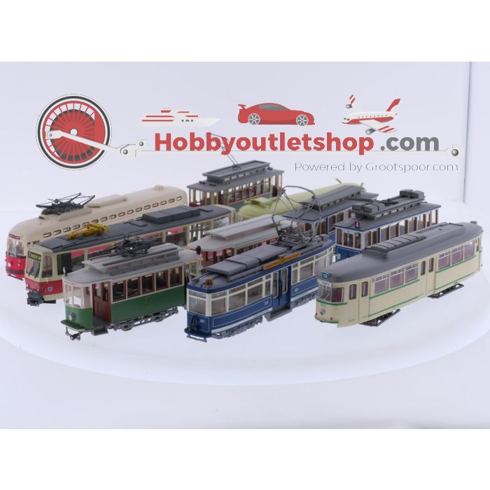 Schaal H0 tram set 10-delig Europa-thema #9252 - sku: 20260422020357 - Gebruikt - Goede staat - Afbeelding 2