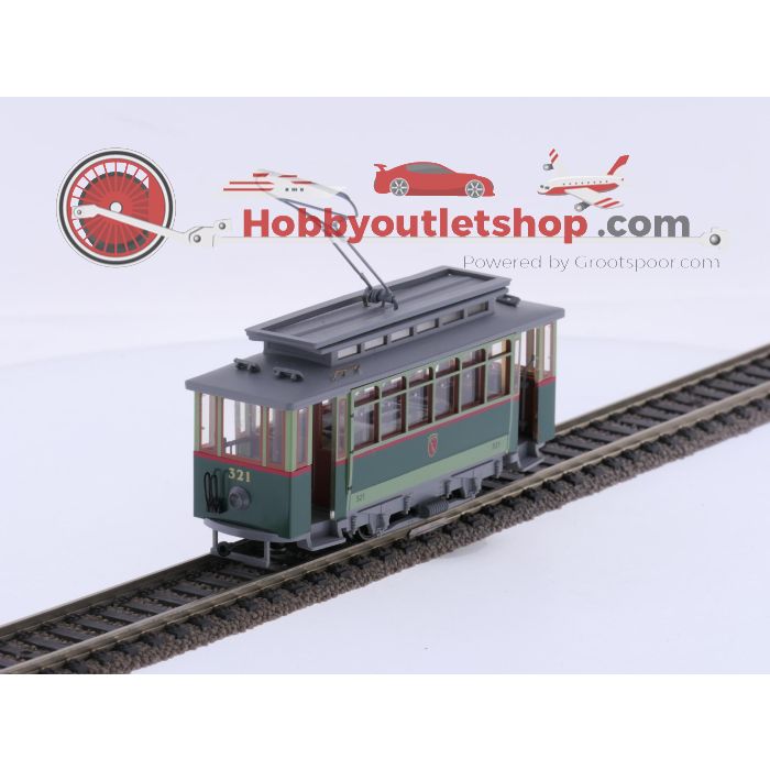 Schaal H0 tram set 10-delig Europa-thema #9252 - sku: 20260422020357 - Gebruikt - Goede staat - Afbeelding 3