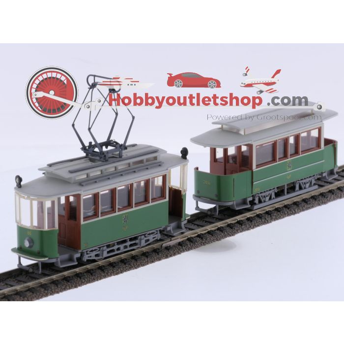 Schaal H0 tram set 10-delig Europa-thema #9252 - sku: 20260422020357 - Gebruikt - Goede staat - Afbeelding 14