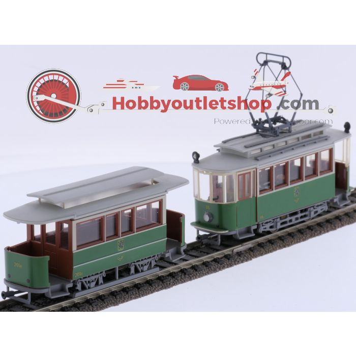 Schaal H0 tram set 10-delig Europa-thema #9252 - sku: 20260422020357 - Gebruikt - Goede staat - Afbeelding 15